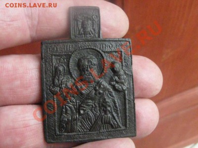 Иконка.  Никола Чудотворец. Узор. До 28.05.2012г. - 24 мая. сам 003.JPG