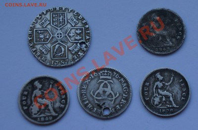 Ag - Подборка Старой Англии 1676 - 1849 до 28.05.12 22:00 - 2