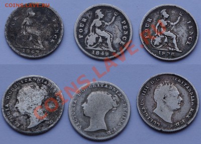 Ag - Подборка Старой Англии 1676 - 1849 до 28.05.12 22:00 - 1