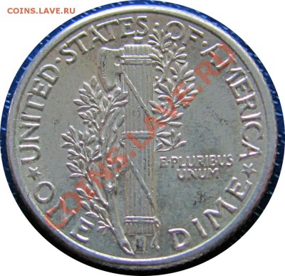 K16 AG США 10¢ 1939 Mercury Dime aUNC до 30.05 в 22°° - K16 10c 1939_2