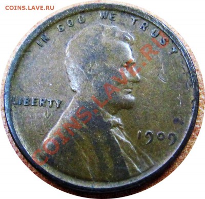 K17 США 1¢ 1909 USA Lincoln Cent F до 30.05 в 22°° - K17 1c 1909_2