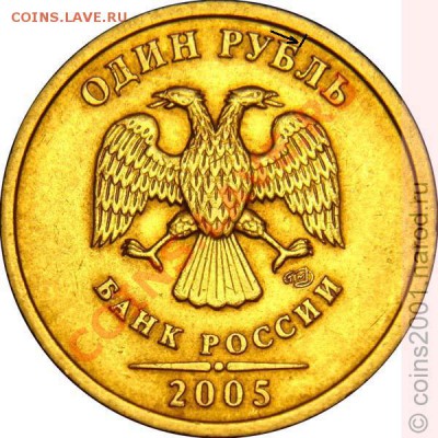 1 рубль 2005 года шт.Б ? - 1r05pb