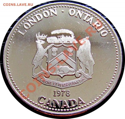 K34 Канада жетон Универститет Онтарио до 02.06 в 22°° - K34 London Ontario Token_1