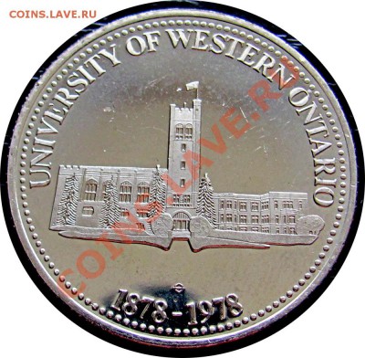 K34 Канада жетон Универститет Онтарио до 02.06 в 22°° - K34 London Ontario Token_2