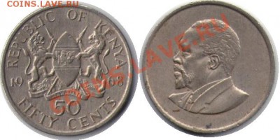 >L< Кения 50 центов 1968 до 2.06.12 21:00 - Кения_50_центов_68