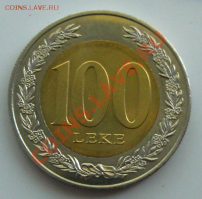 -=БМ 100 лек 2000г. Албания.=-,до 30.05.12 в 22:10МСК - 100лекр