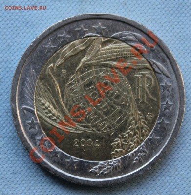 2 евро, Италия, World food programme (ФАО) 2004 г. до 28.06 - IMG_0363.JPG