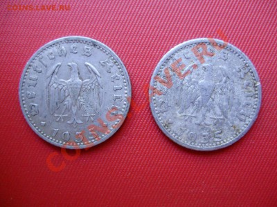 Германия 50 рейхспфеннигов 1935 F, А -2шт. - P5280079.JPG