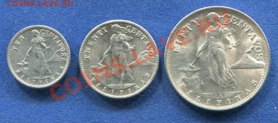 50,20,10 сентаво Филиппины 1944-45 до 02.06.12.  22.00.мск - k69