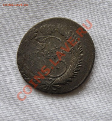 2 КОПЕЙКИ 1763 год ММ(ПЕРЕЧЕКАН на 4-х коп.) 03.06.12 22.30! - _DSC5666.JPG