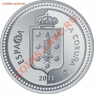 Монеты с Корабликами - esp-cap-2011-coruna_av