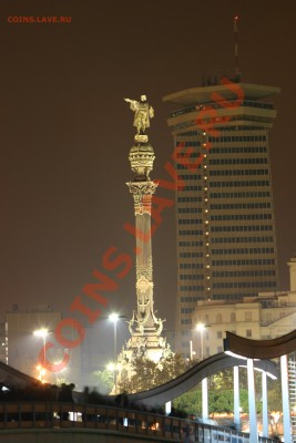 Монеты с Корабликами - Spain_Barcelona_Colon