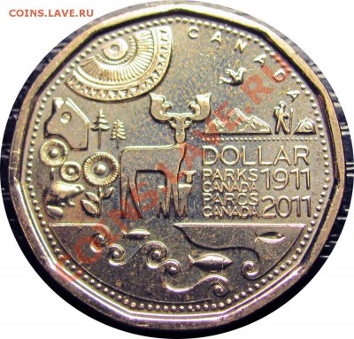 K67 Канада 1$ 2011 Нац. парки до 08.06 в 22°° - K67 1$ 2011 parks_1