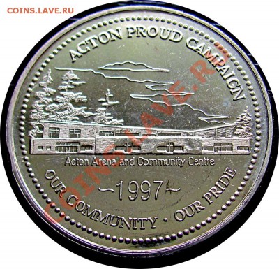 K73 Канада, жетон Town of Halton Hills до 09.06 в 22°° - K73 Halton Hills_2
