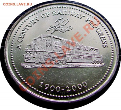 K76 Канада, торговый доллар 2$ StThomas Railway 09.06 в 22°° - K76 Railways_2