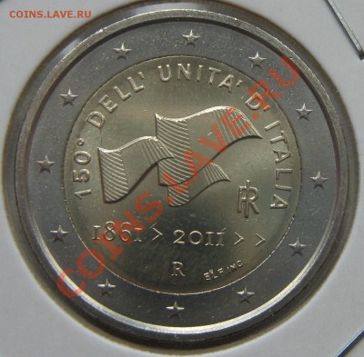 2 евро Италия 2011,ЮНИТА, UNC, до 9.06.12, 23-00 - IMG_3769