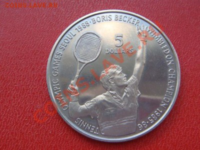 -v-Шайба Ниуэ 5 долларов 1987 Беккер до 7.06(22.00) - DSC07678.JPG