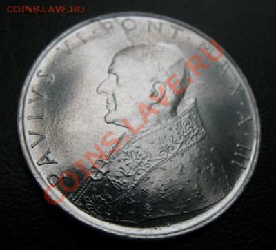 Ватикан, 1965 г, 100 л, до 05.06 в 21-00 мск - ват 65 а