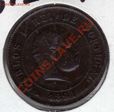 ПОРТУГАЛИЯ 20 РЕЙСОВ 1891 ДО 08.06-22Ч (2560) - img137