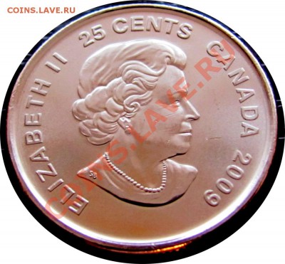 K88 Канада 25¢ 2009 Коньки Синди Классен UNC до 11.06 в 22°° - G96 25c Cindy LKlassen_2