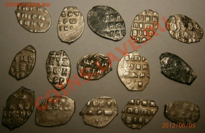 Петровские копейки (Чешуя-15 штук).Оконч.10.06.2012г.в 22.00 - чешуя 15      2