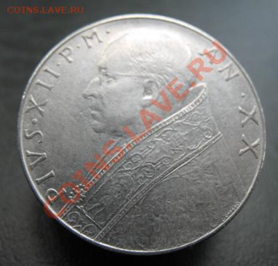 Ватикан, 1958 г, 100 л, до 12.06 в 21-00 мск - 58 ват а