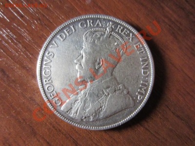 Канада 50 центов 1917г. серебро. - IMG_8443