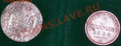 6 грош Сигизмунда и 3 фенига 1866 А, оценка - 100_1448.JPG