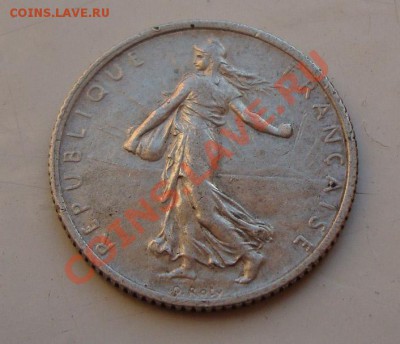 Куплю монеты Франции и Великобритании - 1-franc-1915-00