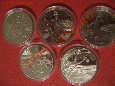 Набор из 5 монет по 5гр Евро 2012 (футбол) - IMG_2828