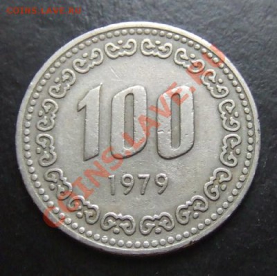 ЮЖНАЯ КОРЕЯ 100 вон (1979) Ли Сун-Син до 11.06. (21.30) - Южн. Корея 100 вон (1979) Р