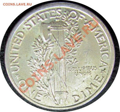 K15 AG США 10¢ 1942 Mercury Dime aUNC до 15.06 в 22°° - K15 10c 1942_2