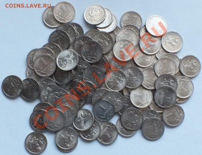 1копеечные монеты 2009г, 100штук - Изображение 1286
