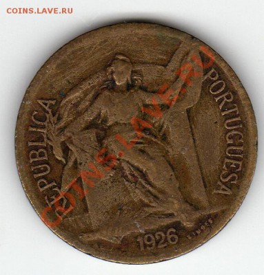 ПОРТУГАЛИЯ 50 СЕНТАВО 1926 ДО 14.06.12 В 22Ч (2411) - img755