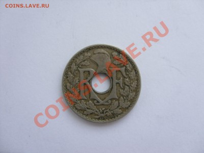Иностранные монеты 1850-1940 годов (пополн. тема) - 10 сантимов ФР 1920 - 2