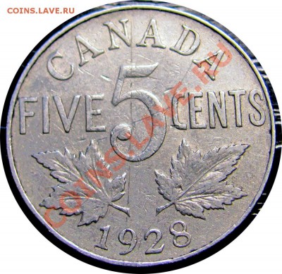 P12 Канада 5¢ 1928 до 16.06 в 22°° - P12 Canada 5c 1928_1