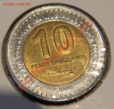 ОБМЕН---10 песо Уругвай 2000 г. UNC- - DSCN2601.JPG