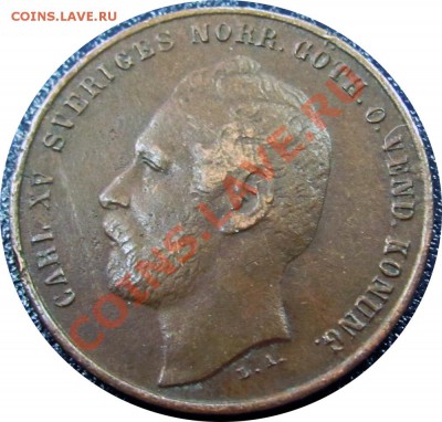 K51 Швеция 2 öre 1871 до 17.06 в 22°° - K51 2 ore 1871_1