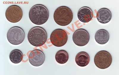 15 монет разных стран №1 - 1-1