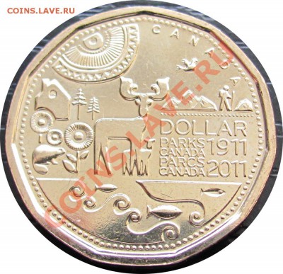 P42 Канада 1$ 2011 Нац. парки UNC до 20.06 в 22°° - P42 1$ 2011 Parks_1