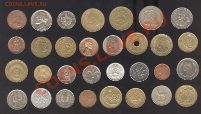 Распродажа простых монет мира - По 10 рублей а1