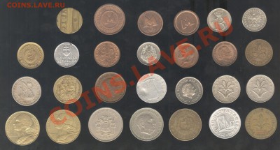 Распродажа простых монет мира - По 10 рублей б1