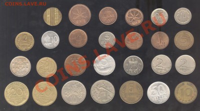 Распродажа простых монет мира - По 10 рублей б