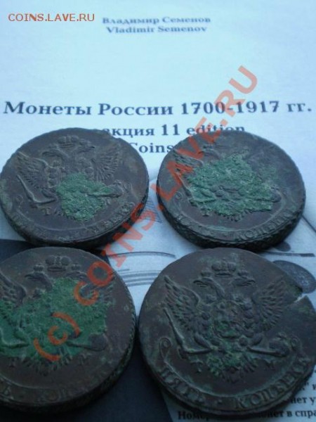 Оценка 5 коп 1787 ТМ (4шт) - P7260105