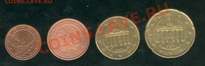 Распродажа простых монет мира - Евро Германия1 001