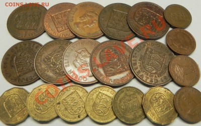 Остров Джерси набор из 20 старых монет до 21.06.12 22:00 - 1