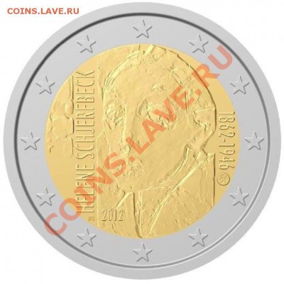 Юбилейные и памятные 2 евро 2011 - ... гг - Finland 2012 - Helene Schjerfbeck 150 years