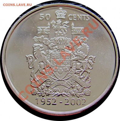 P51 Канада 50¢ 2002P UNC до 22.06 в 22°° - J72 50C 2002p_2