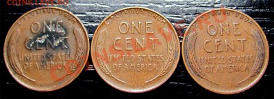 P59 США 1¢ 3 шт. 1931, -39,-40 до 22.06 в 22°° - P59 1c USA 3 pcs_2