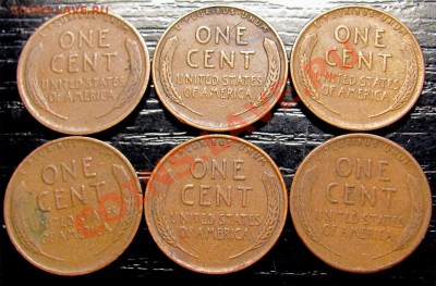 P61 США 1¢ 5 шт. 1925-39-41-44-46-48D до 23.06 в 22°° - P61 USA 1c 1925-39-41-44-46-48D_2